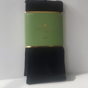 NWT Kate Spade Black Tights